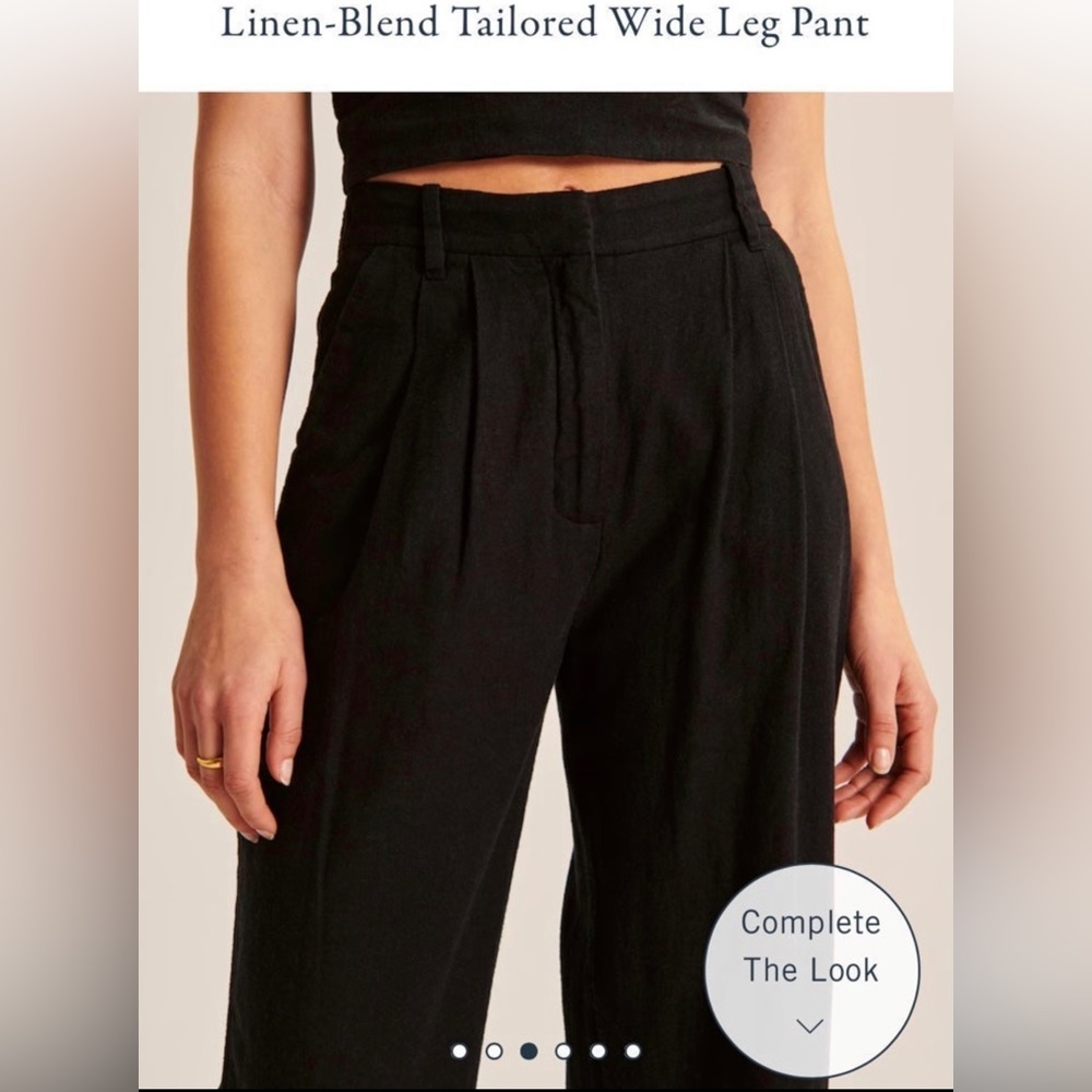 Abercrombie linen trousers